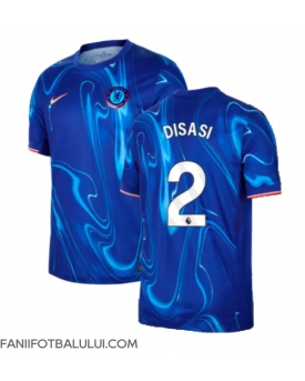 Chelsea Axel Disasi #2 Tricou Fotbal Replică 2024-25 Barbati Acasa
